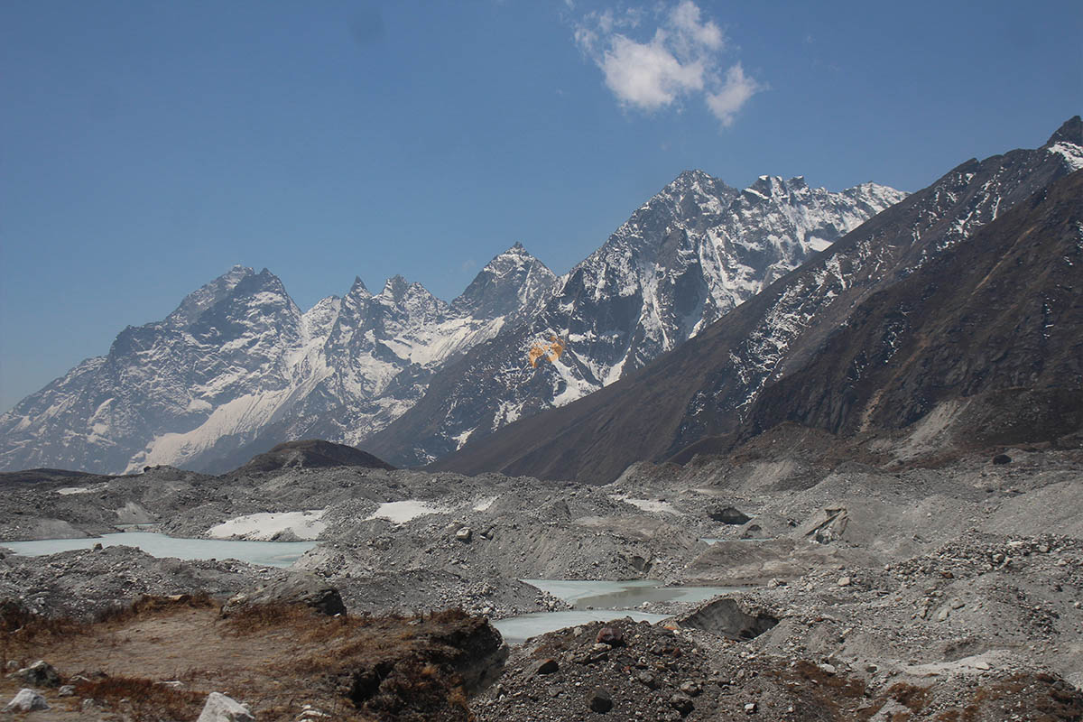Massive Nzoumba Glacier, 36km long